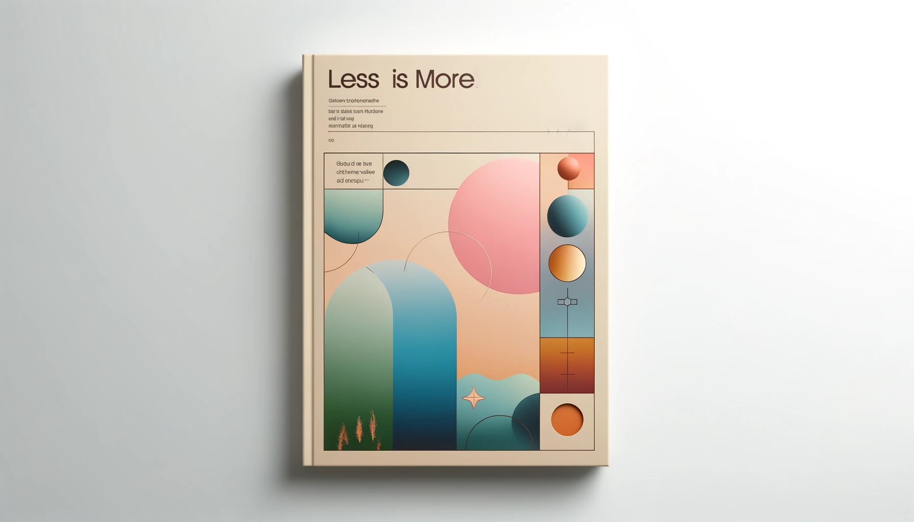 Minimalist Book Cover Design Less is More in Captivating Readers